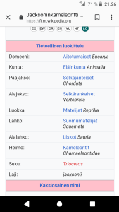 Tieteellinen luokittelu